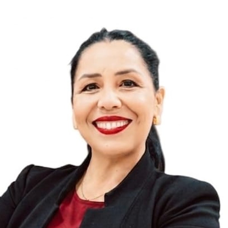 Retrato de Mg. Neida Isabel Aquino, Directora Académica